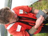 Tunicate plate and green crab trap deployment june 2010 122